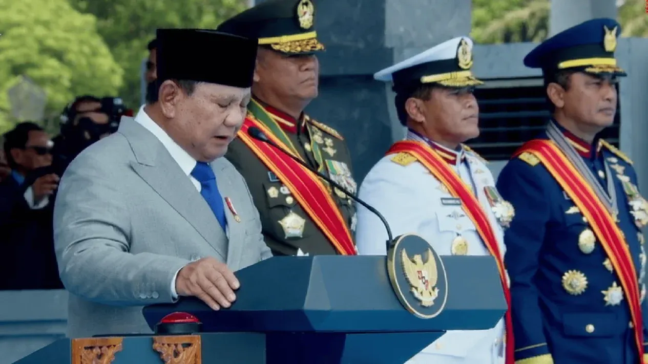 HUT ke-81 TNI, Prabowo Resmikan 204 Satuan Baru Termasuk Enam Kodam
