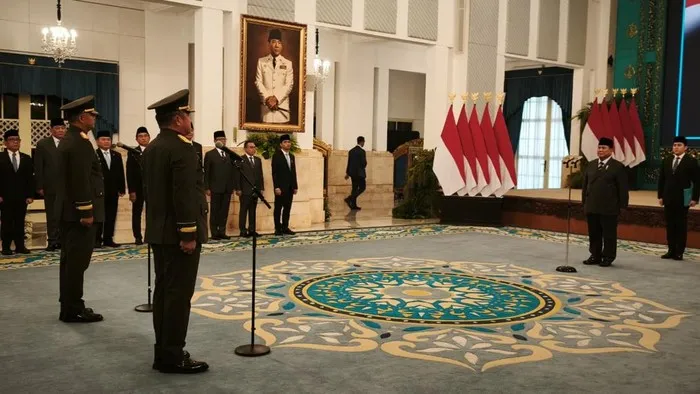 Tukar Posisi, Prabowo Lantik Maruli Simanjuntak Jadi Wakil Panglima TNI, Tandyo Budi Revita Jabat KSAD