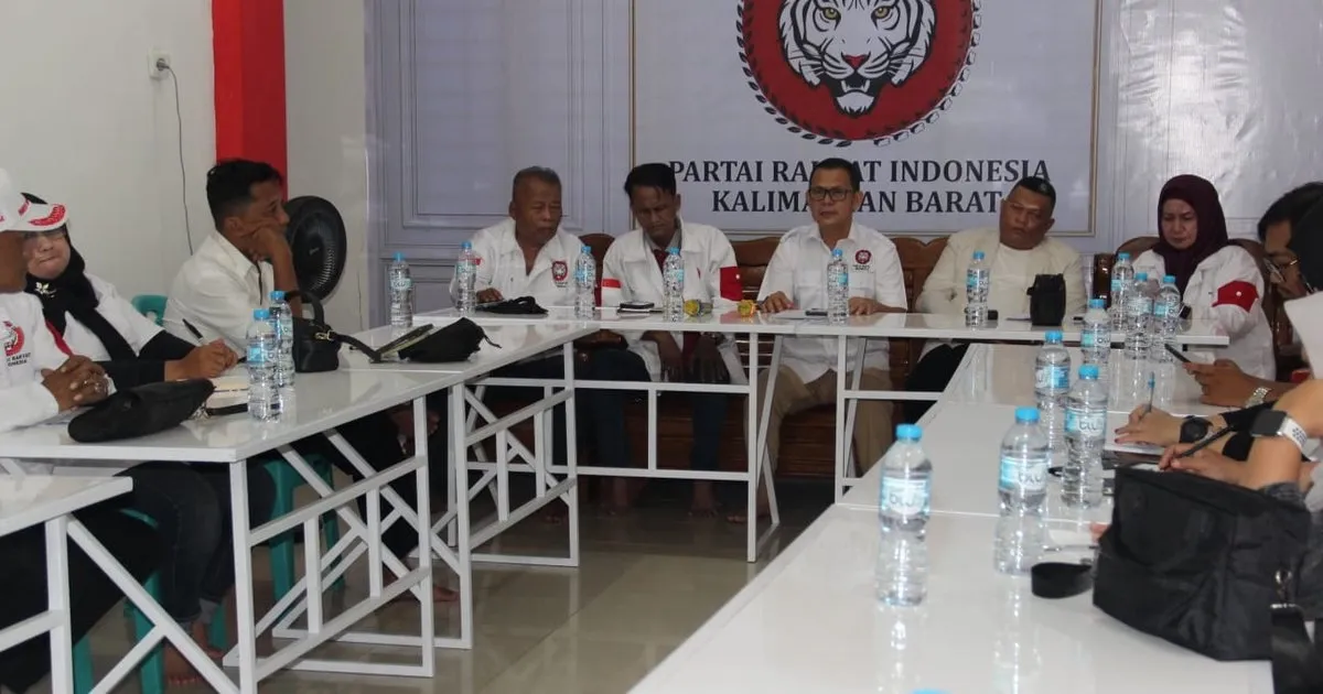 Partai Rakyat Indonesia Kalbar Matangkan RAPIMNAS, Bidik Kolaborasi dengan Gen Z