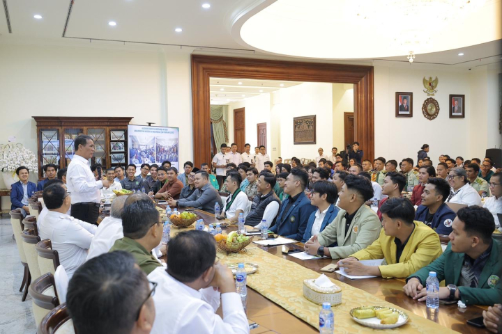 118 BEM Bertemu Mentan Amran, Bahas Ketahanan Pangan dan Program Pemerintah