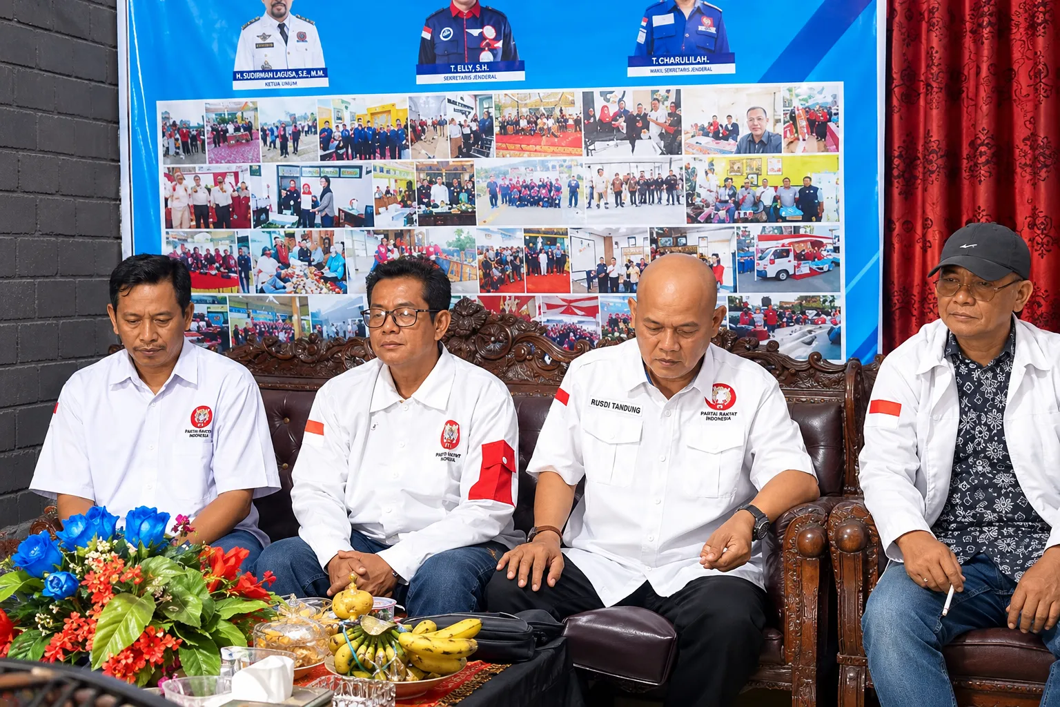 Ketua DPD PRI Robert Samosir Sambangi Sekretariat DPC Kota Jambi, Perkuat Sinergi Kader