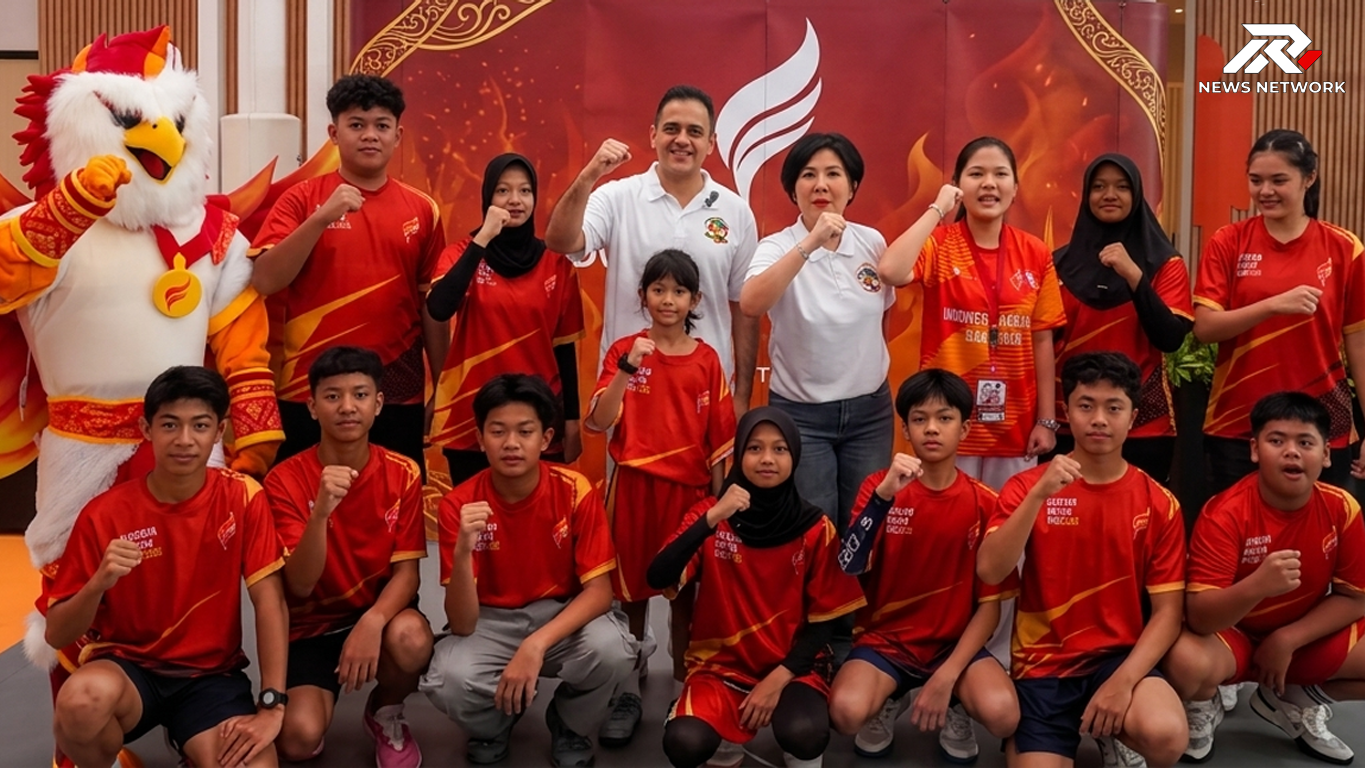 Kobarkan Semangat! Muhammad Nazzarudin Dukung Penuh Road To Indonesian American Games 2026 di Senayan