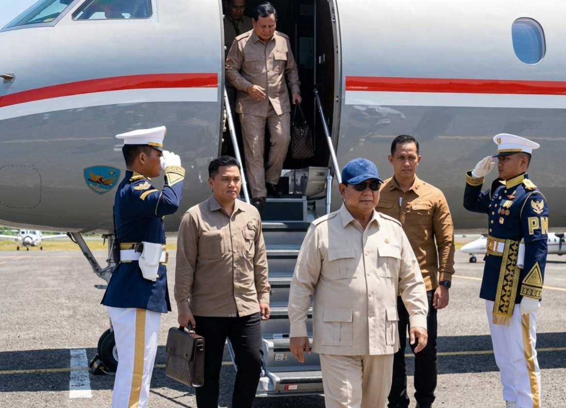 Kunjungi Miangas Pasca KTT ASEAN, Prabowo Tegaskan Komitmen untuk Perbatasan