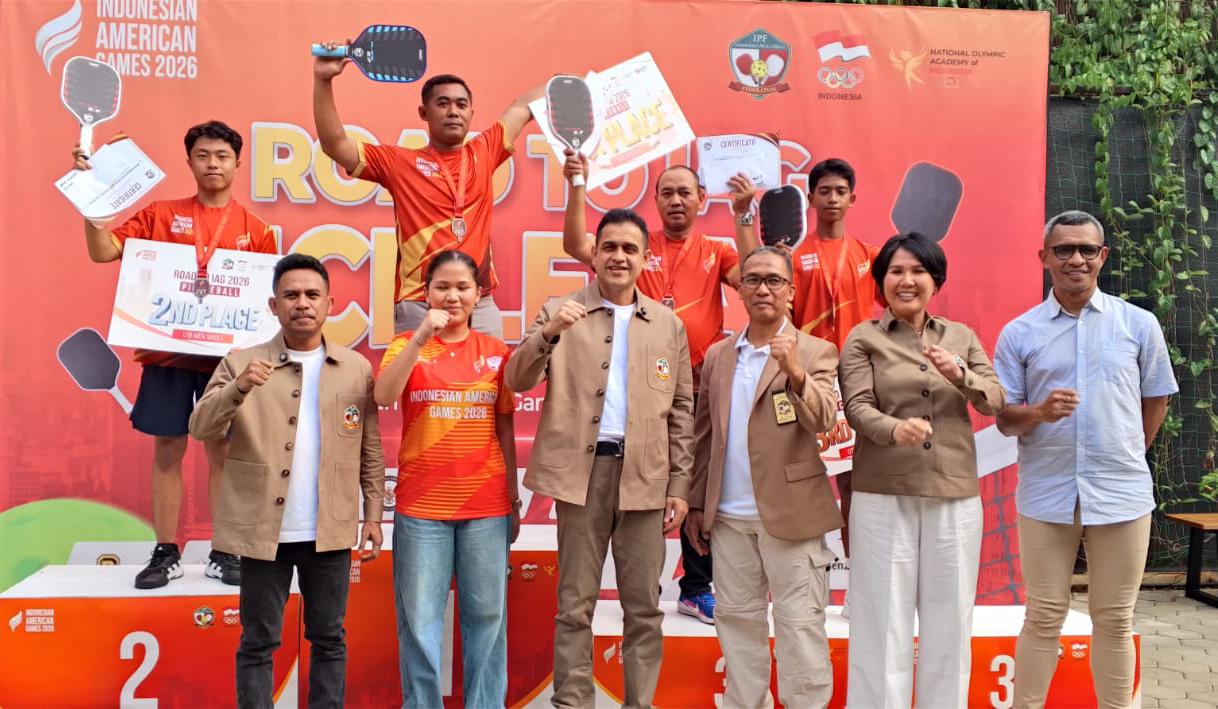 Penyerahan Medali Atlet Pickleball Meriah, Muhammad Nazzarudin Apresiasi Sportivitas Peserta