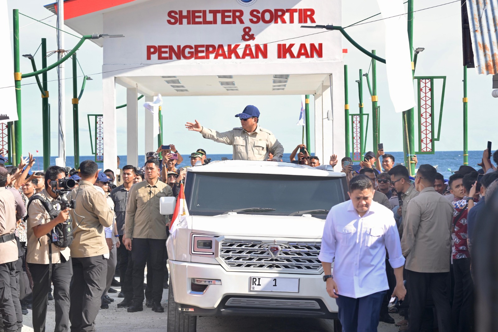 Presiden RI Dorong Hilirisasi Perikanan Nasional Lewat Kunjungan ke Kampung Nelayan Merah Putih