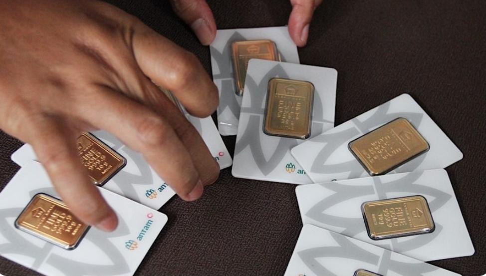 Harga Emas Antam Menguat Tajam, Dipicu Sentimen Pasar Internasional