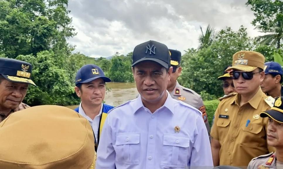 Pemerintah Percepat Penanganan Banjir Kendari, Mentan Amran Fokus Benahi Kali Wanggu