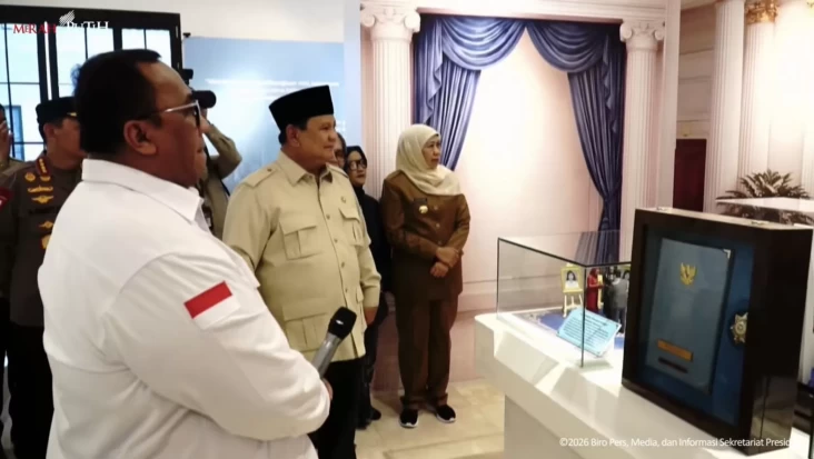 Prabowo Subianto Kunjungi Museum Marsinah, Soroti Sepeda Tua dan Ruang Kenangan