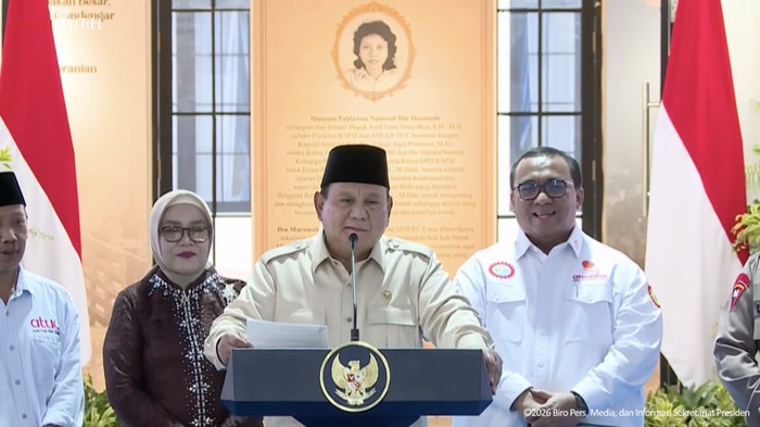 Momen Santai Prabowo Subianto Singgung Masa Lalu Jumhur Hidayat