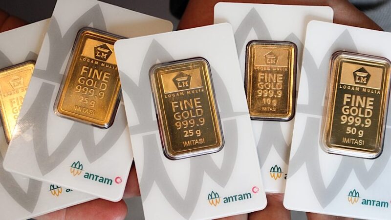 Harga Emas Cetak Rekor Tertinggi Sepanjang Sejarah, Antam Tembus Rp 2,67 Juta per Gram