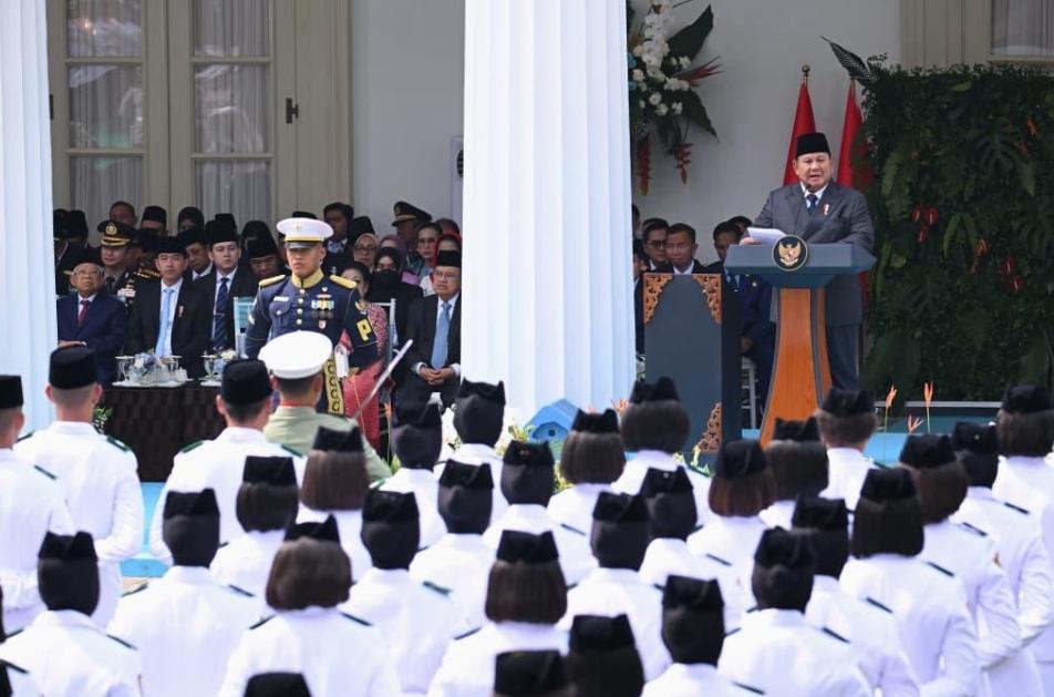 Peringati 81 Tahun Pancasila, Presiden Prabowo Ajak Bangsa Perkuat Nilai-Nilai Kebangsaan