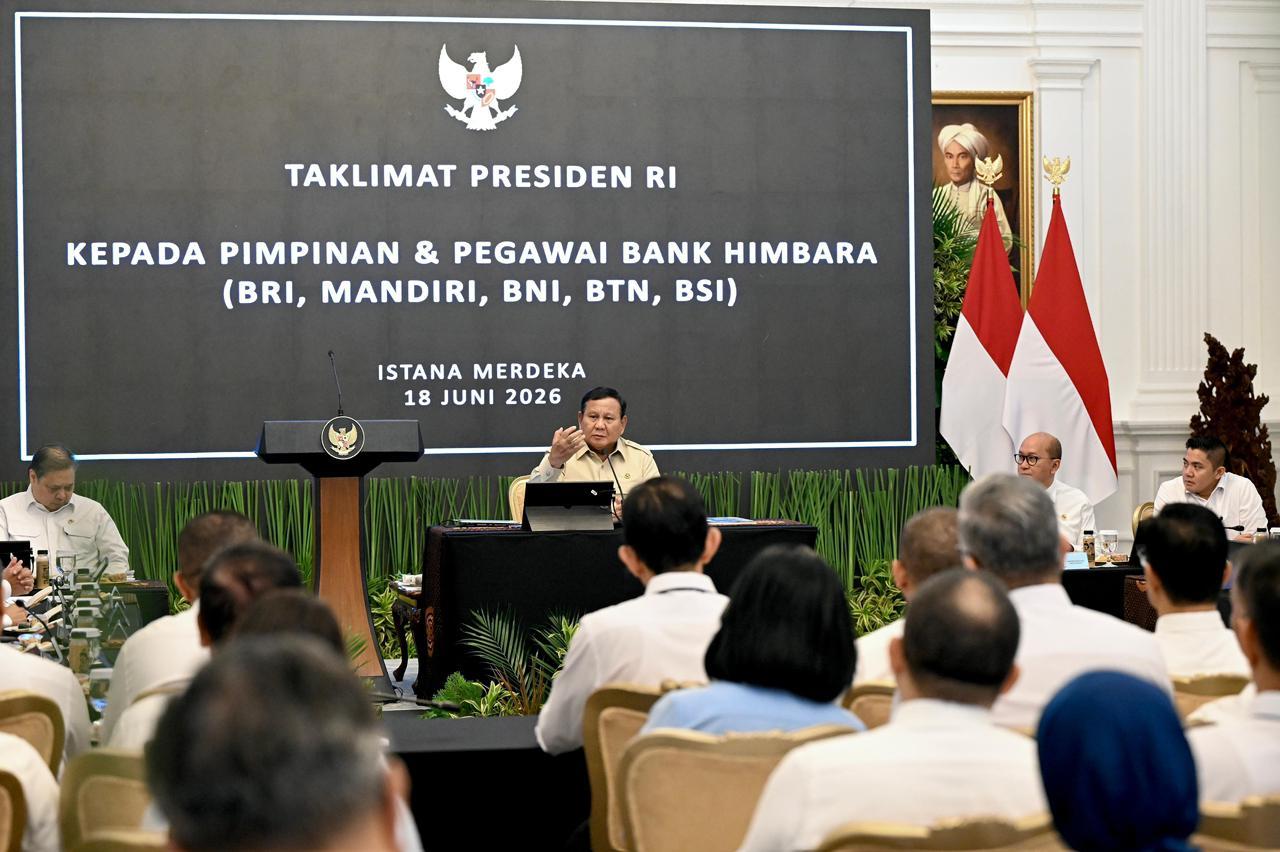 Prabowo: Himbara Harus Manfaatkan Kekuatan Kapitalisasi Rp1.100 Triliun untuk Rakyat