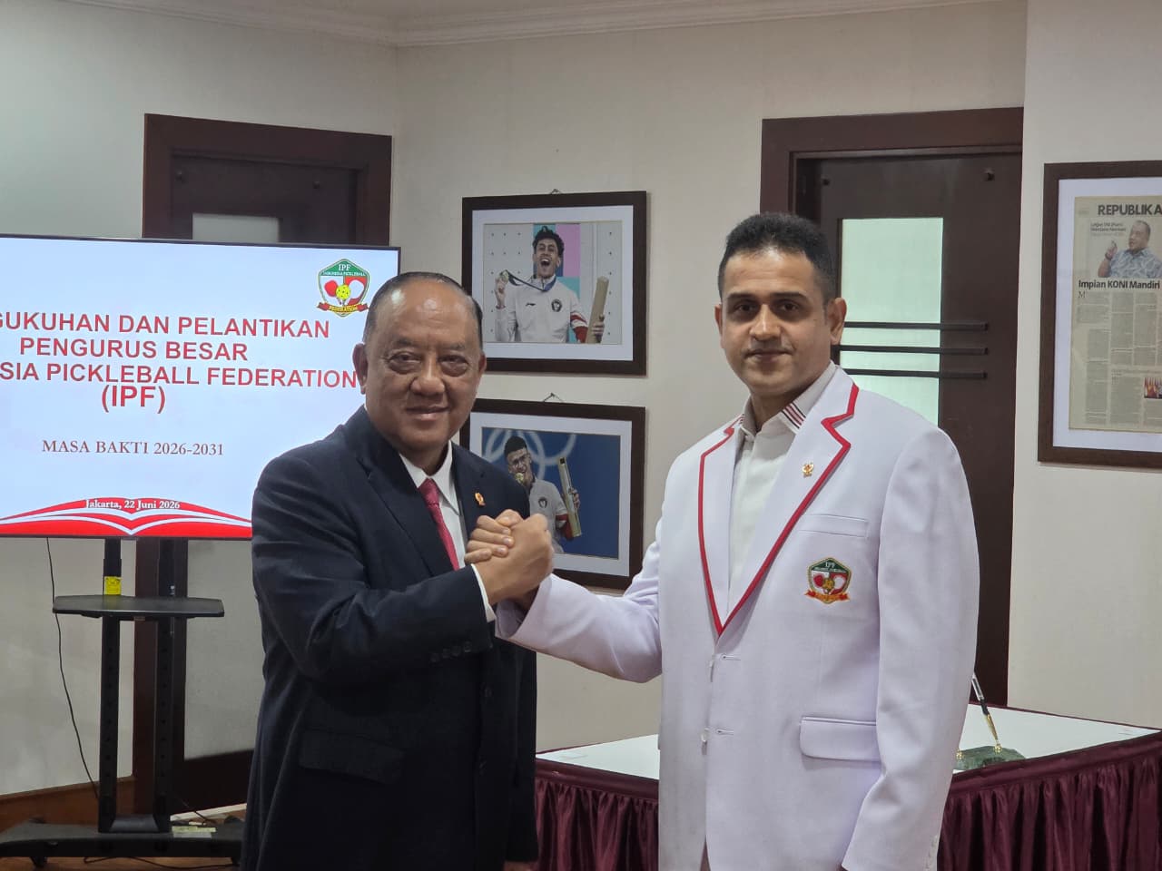 Marciano Norman Harap PB IPF Antar Indonesia Berprestasi di Olimpiade, Muhammad Nazaruddin Siap Majukan Pickleball Nasional