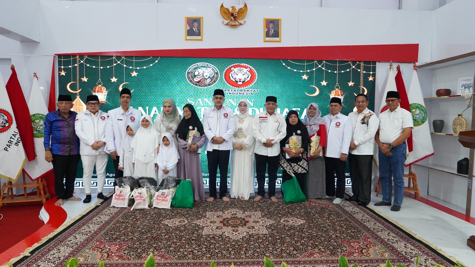 Muslimat Rakyat Indonesia Gelar Santunan Anak Yatim, Muhammad Nazaruddin Tekankan Semangat Kepedulian Sosial