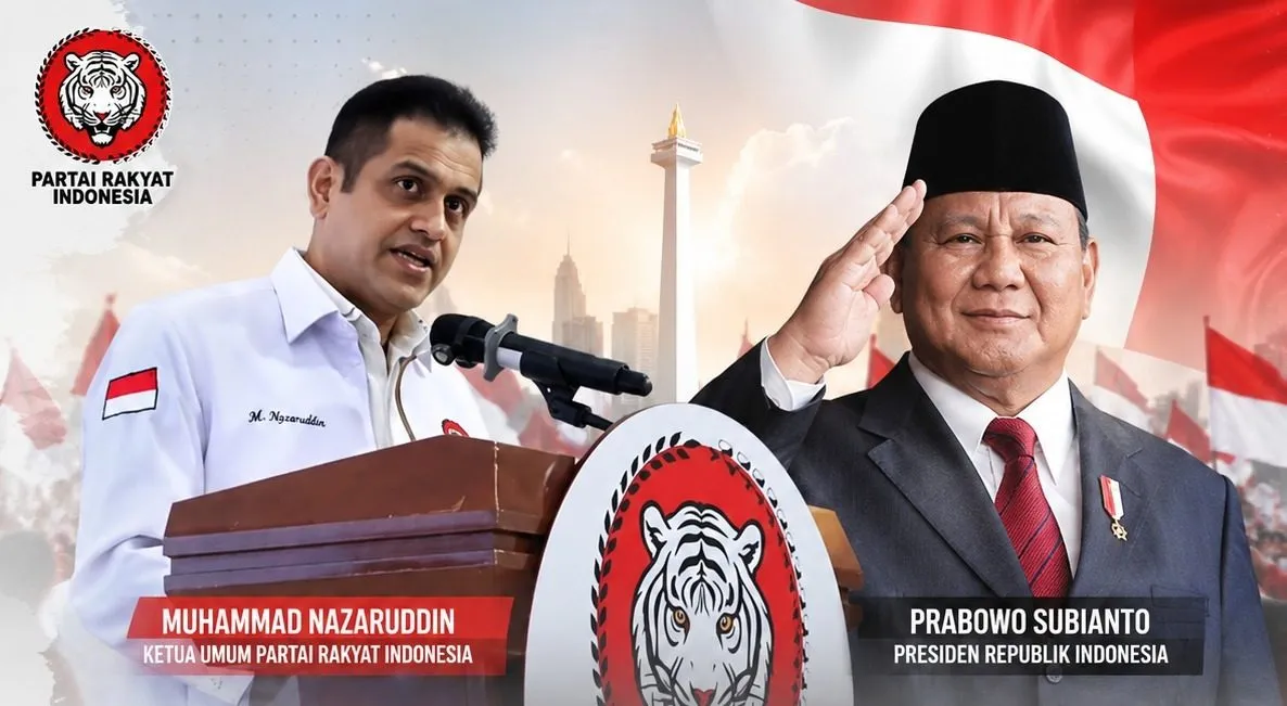 Ketua Umum Partai Rakyat Indonesia Muhammad Nazaruddin Ajak Masyarakat Perkuat Persatuan dan Dukung Program Presiden Prabowo