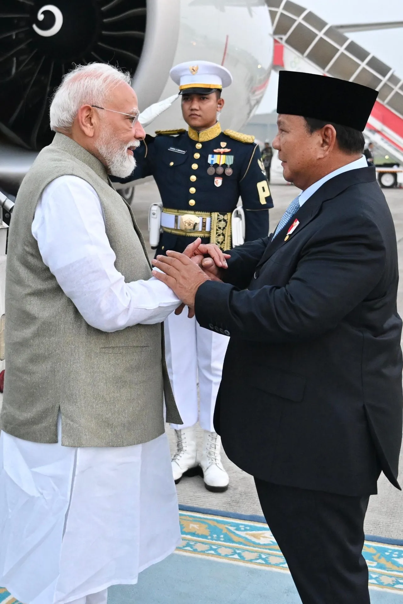 Prabowo Bercanda Soal Tiru Kebijakan PM India: "Saya Tak Bisa Dituntut"