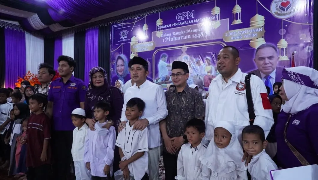 Santuni 1.000 Anak Yatim dan Gelar 100 Khitanan Massal, Haidar Alwi Ajak Perkuat Kepedulian Sosial