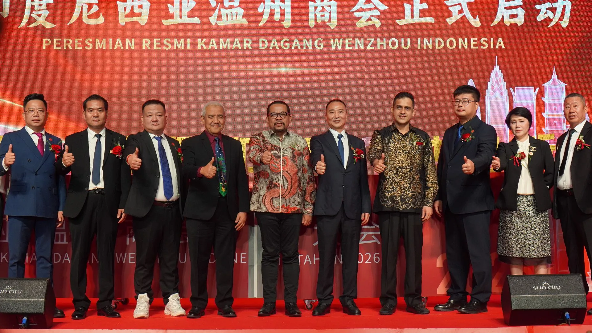 Ketua Umum Partai Rakyat Indonesia Muhammad Nazaruddin Hadiri Peresmian Kamar Dagang Wenzhou Indonesia, Perkuat Kerja Sama Bisnis Indonesia–Tiongkok