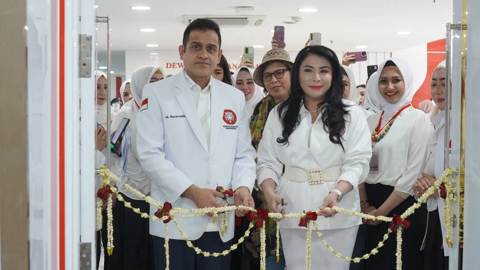 Perempuan Rakyat Indonesia Gelar Aksi Donor Darah di DPP PRI, Dihadiri Ketua Umum Muhammad Nazaruddin