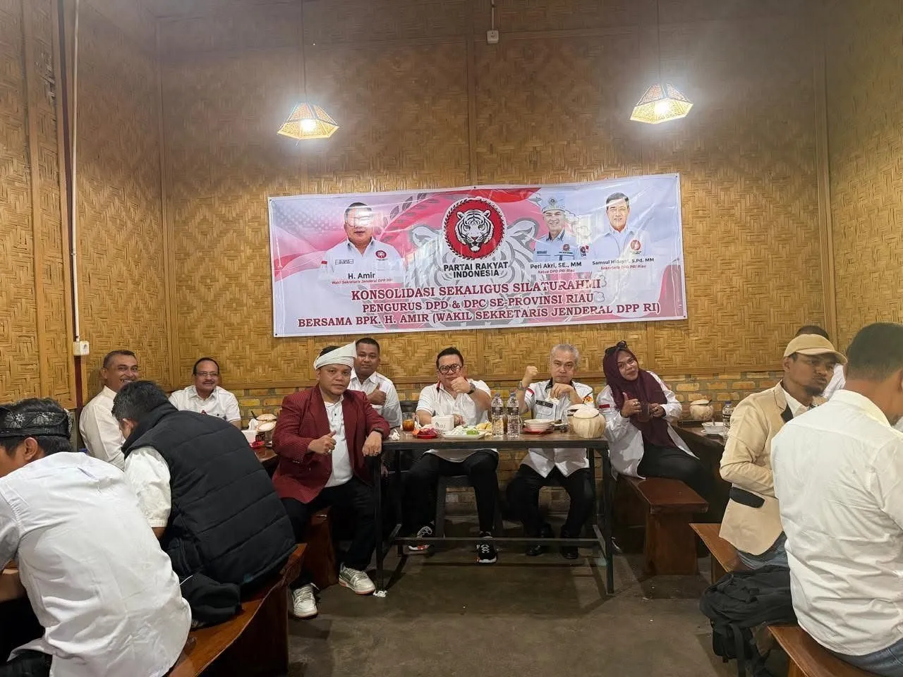 DPD PRI Riau Gelar Konsolidasi, Serap Aspirasi Pengurus dan Siapkan Program Makan Bowo Gratis