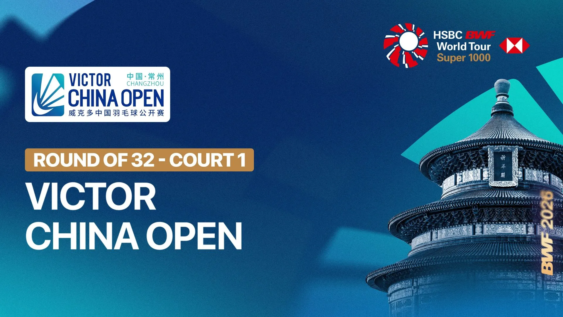 China Open 2026 Resmi Dimulai, Wakil Indonesia Siap Berburu Gelar Juara