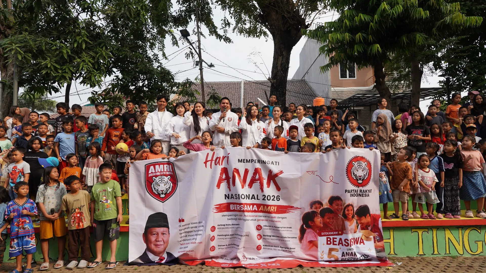 AMRI Gelar Peringatan Hari Anak Nasional 2026, Berbagi Buku hingga Beasiswa untuk Anak Berprestasi