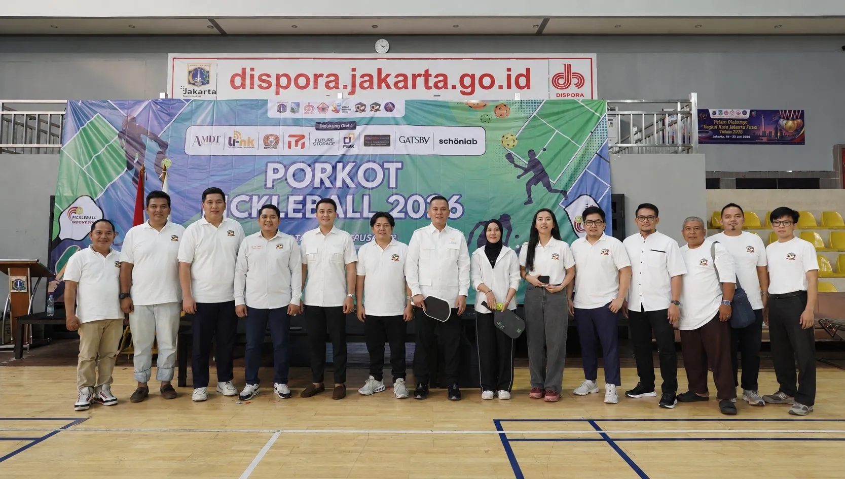 Pickleball Meriahkan PORKOT Jakarta Pusat 2026, Dihadiri Sekjen Indonesian Pickleball Federation