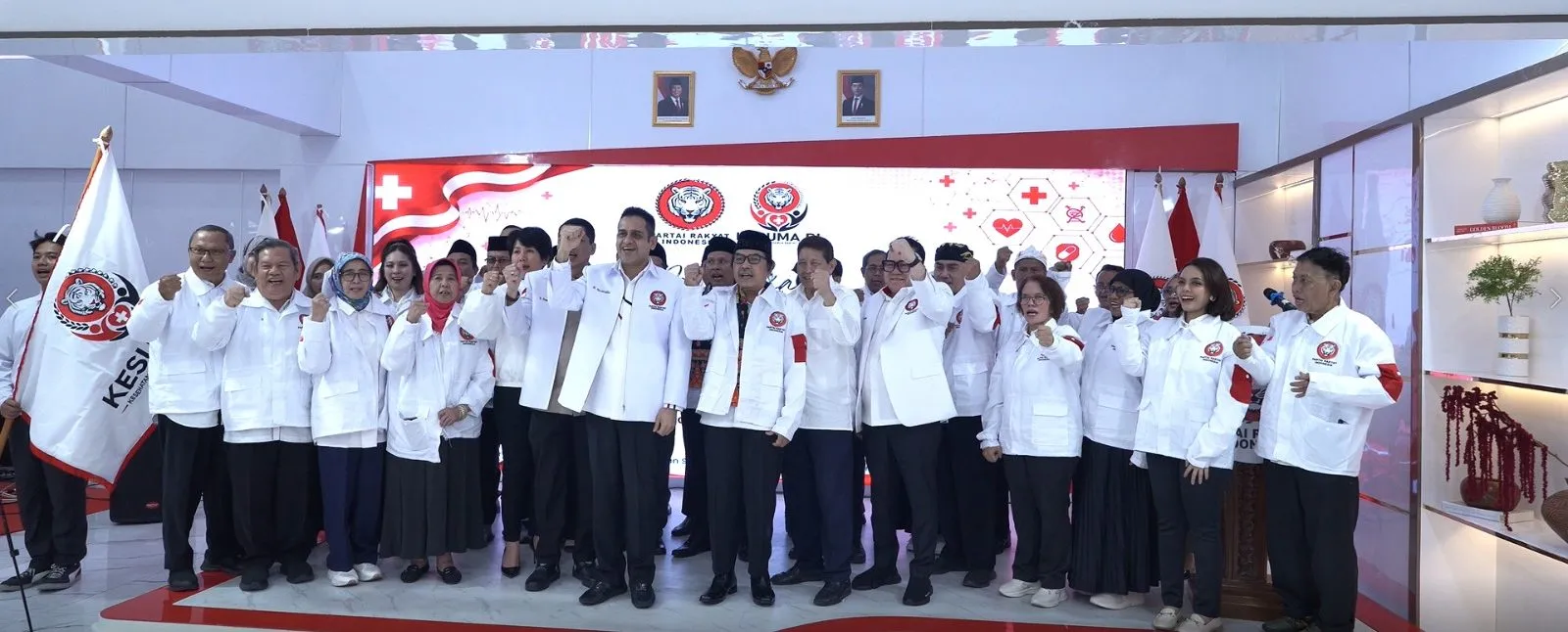 Perkuat Perjuangan di Bidang Kesehatan, Partai Rakyat Indonesia Resmikan Sayap Partai KESUMA