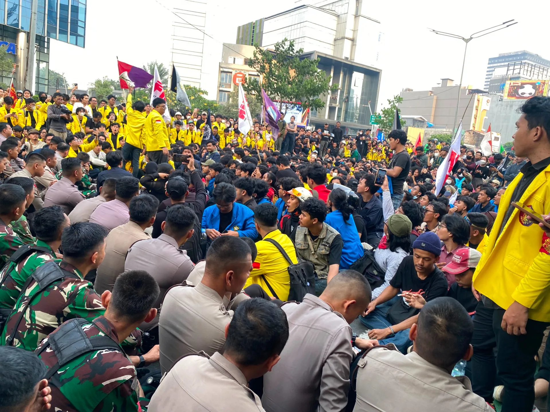 Dua Aksi Demo Digelar di Jakarta Pusat Hari Ini, 865 Personel Gabungan Disiagakan