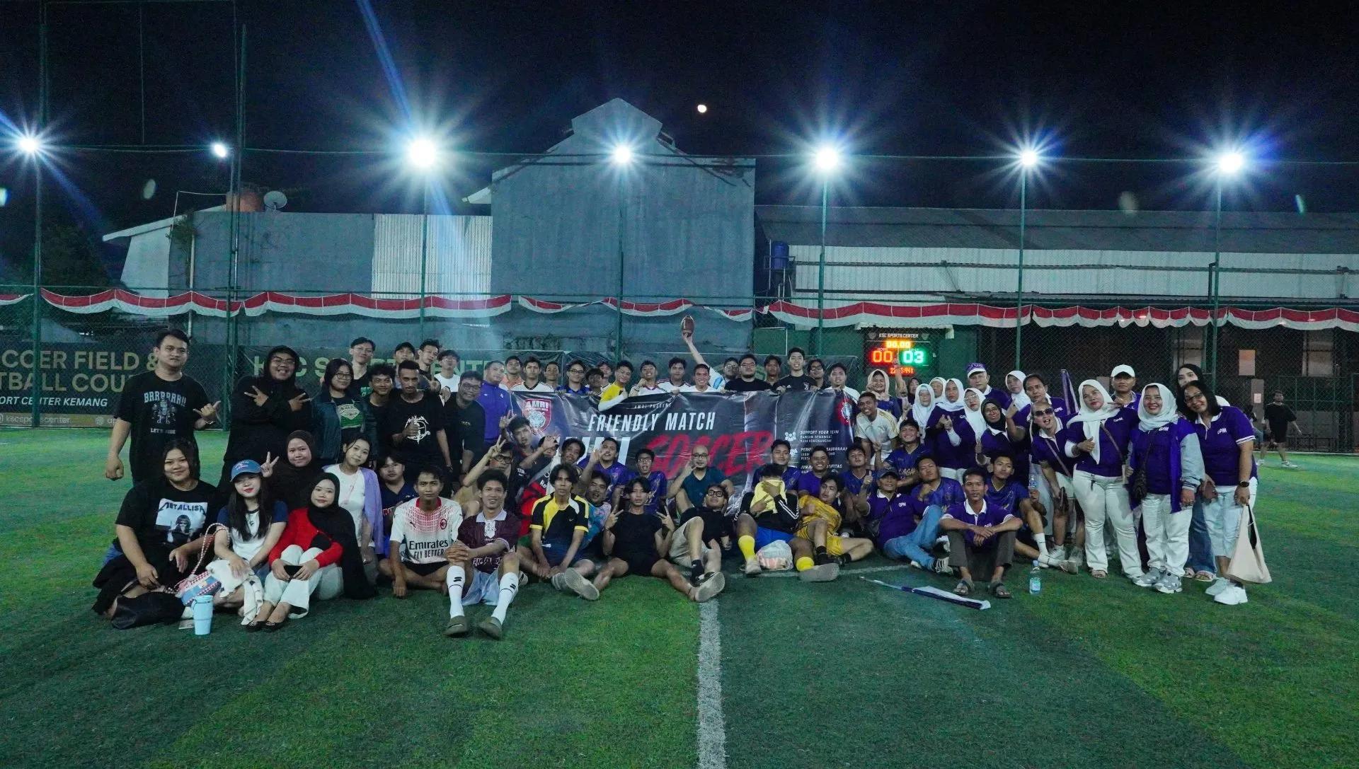 Mempererat Silahturami Generasi Muda, AMRI Gelar Pertandingan Mini Soccer Bersama PRI Dan Sayap Partai