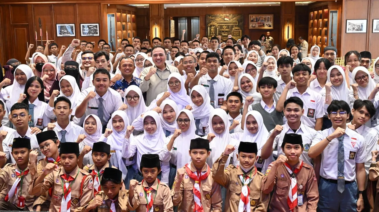 206 Pelajar Jelajahi Istana Kepresidenan Lewat Program "Istana untuk Anak Sekolah"