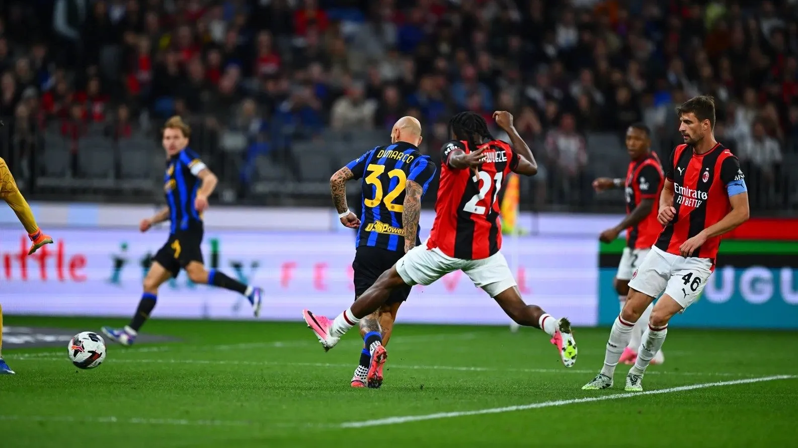 Nkunku Selamatkan AC Milan dari Kekalahan, Derby della Madonnina di Perth Berakhir Imbang 1-1