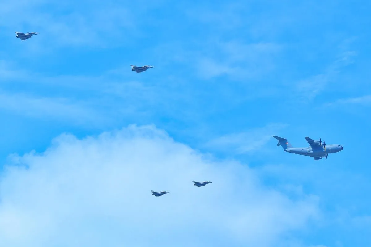 TNI AU Tampilkan 5 Alutsista Baru pada Latihan Gabungan TNI di Dabo Singkep