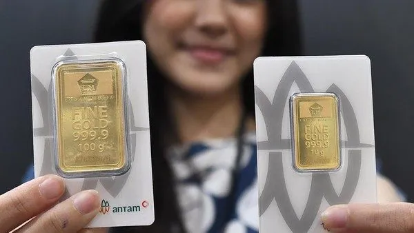 Harga Emas Antam Turun Rp29 Ribu, Kini Rp2,65 Juta per Gram