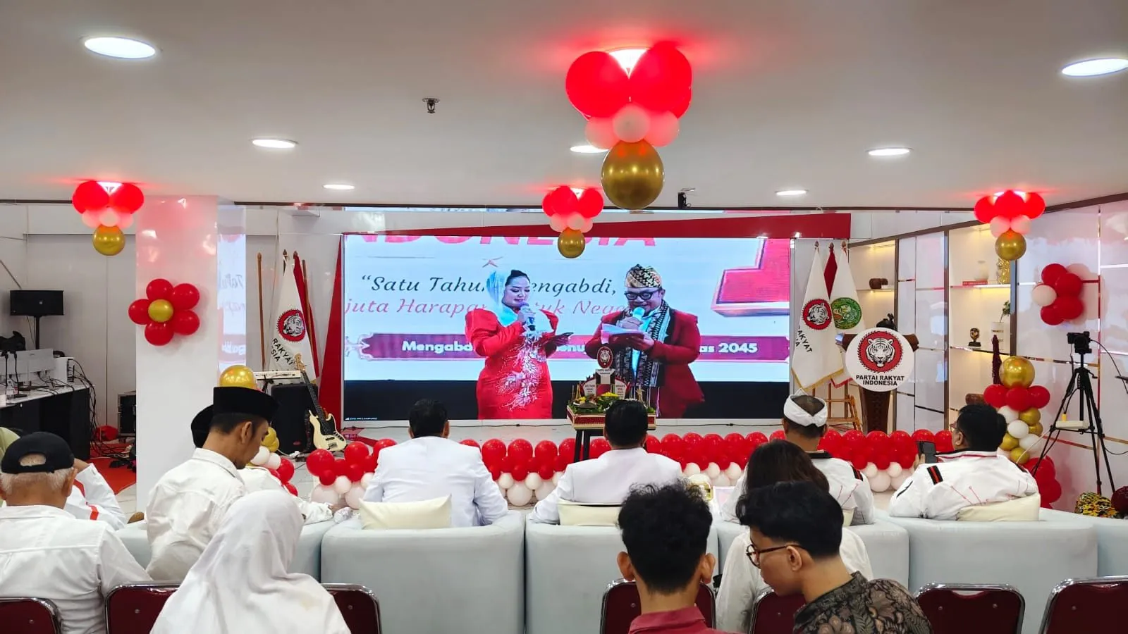 HUT ke-1 PRI, DPP Gelar Donor Darah dan Cek Kesehatan Gratis, UMKM Ikut Meriahkan Perayaan