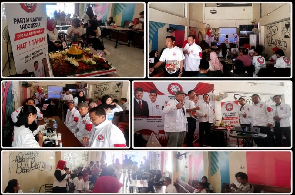 Semarak HUT ke-1 PRI di Sulbar, Bawa Misi Kerakyatan Lewat Cek Kesehatan Gratis dan Blusukan Pasar