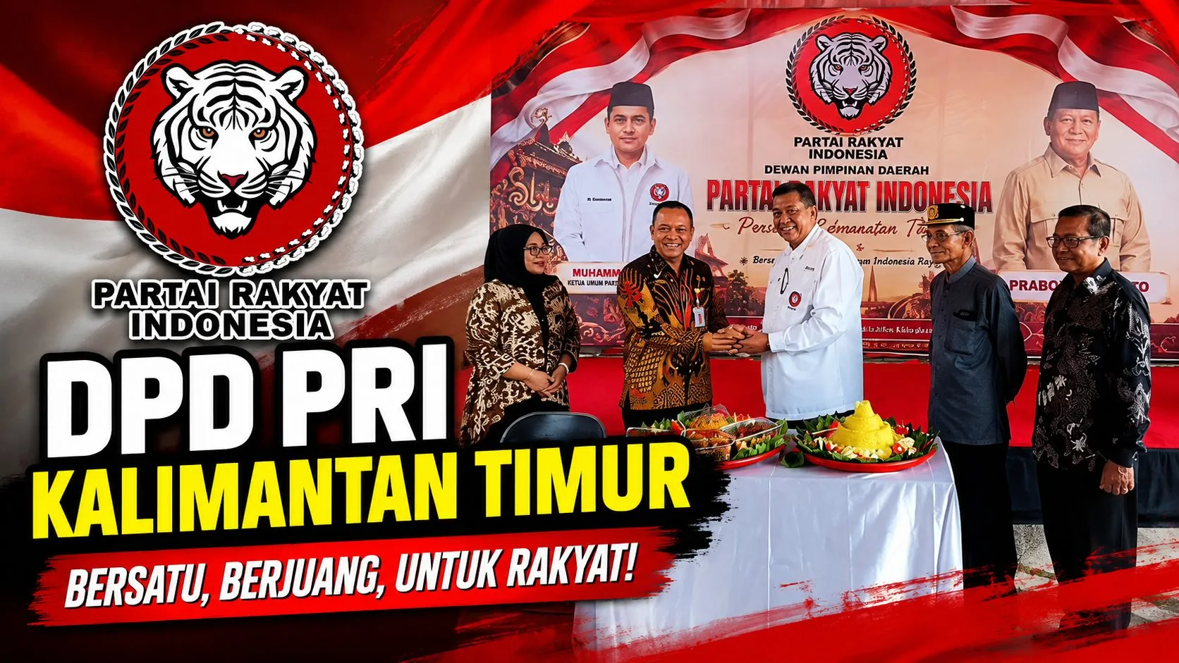 Peringati HUT ke-1, DPD PRI Kaltim Tegaskan Komitmen Perjuangkan Aspirasi Rakyat