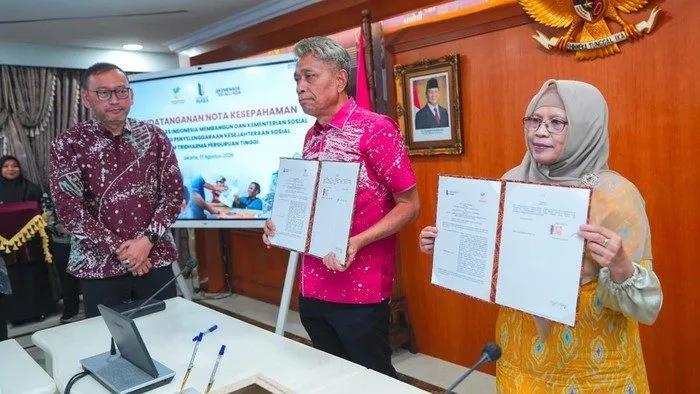 Kemensos dan Universitas INABA Perkuat Sekolah Rakyat untuk Entaskan Kemiskinan