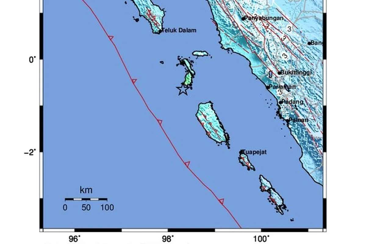 Gempa Magnitudo 6,1 Guncang Sumatera Barat, Getaran Terasa Kuat di Kota Padang