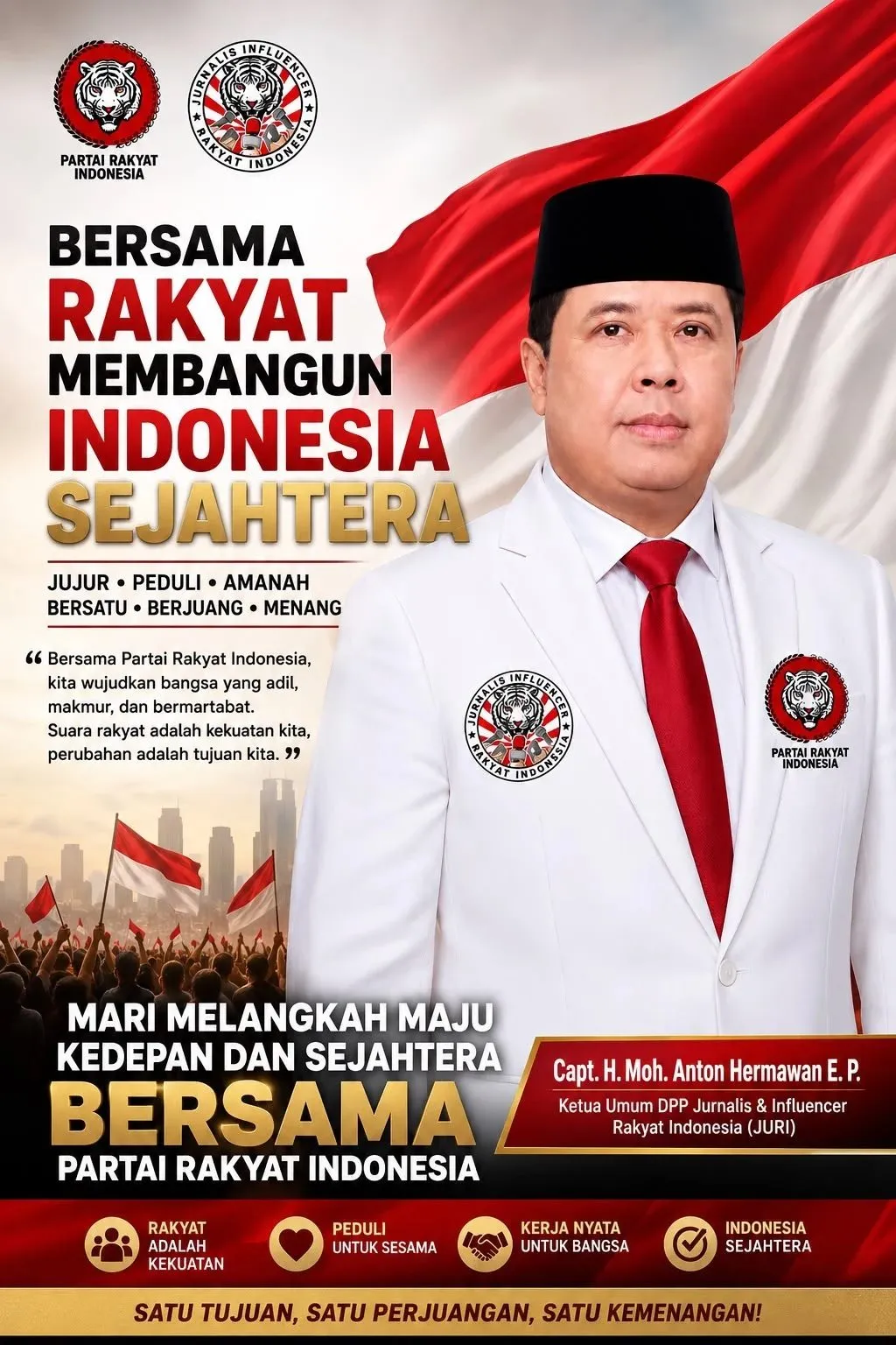 JURI Dorong Komunikasi Politik yang Terbuka dan Konstruktif