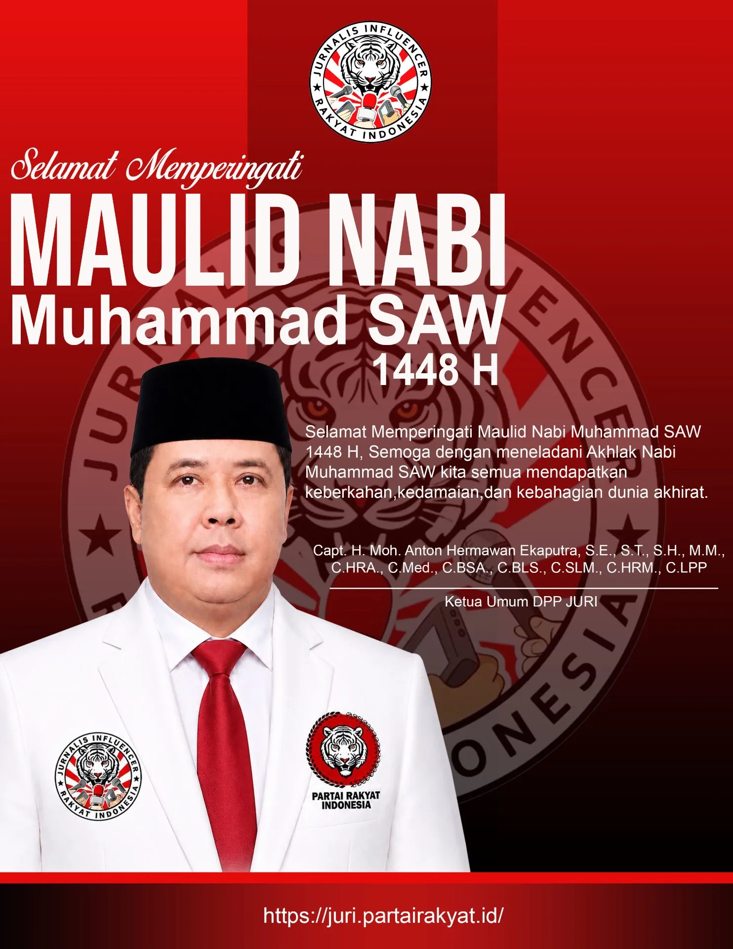 Maulid Nabi Muhammad SAW: Menghidupkan Keteladanan, Menegakkan Keadilan