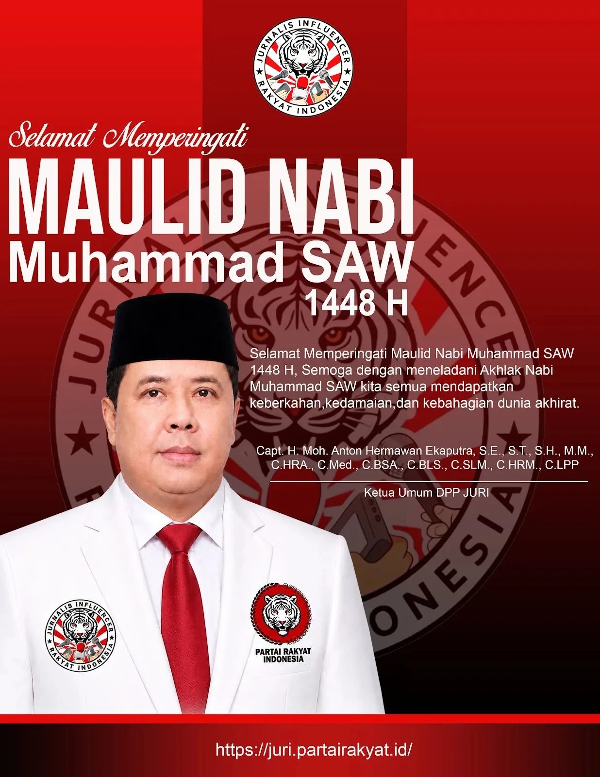 Maulid Nabi Muhammad SAW: Menghidupkan Keteladanan, Menegakkan Keadilan