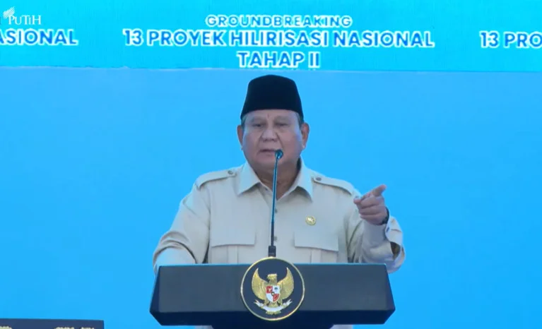 Prabowo Ungkap Deretan Proyek Besar di Eranya, Tantang Publik Cek Sejarah Dunia