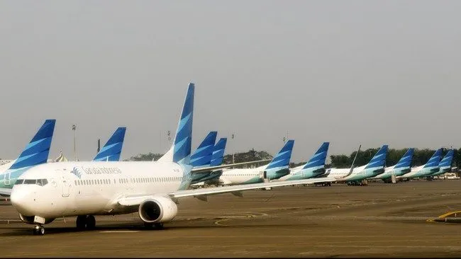 Imbas Erupsi Anak Krakatau, Garuda Batalkan Seluruh Penerbangan Jakarta, Bandung, dan Lampung