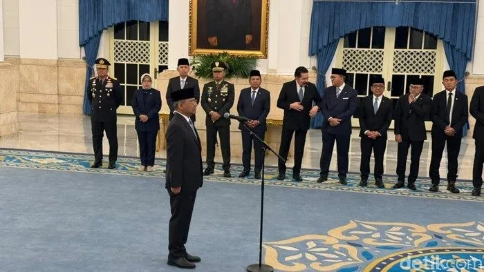 Prabowo Resmi Lantik Suahasil Nazara Jadi Menteri Keuangan, Gantikan Purbaya