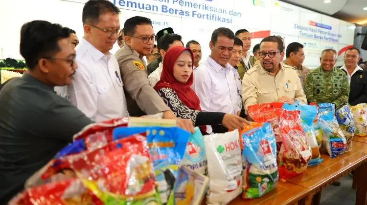Mentan Ungkap 25 Merek Beras Fortifikasi Diduga Palsu, Izin Produk Terancam Dicabut