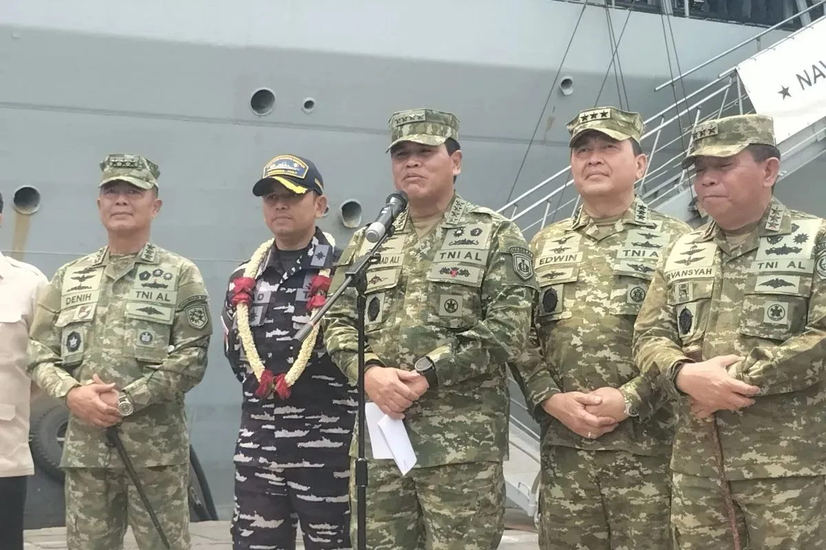 Kapal Induk Giuseppe Garibaldi Tiba di Jakarta, 24 September Resmi Jadi KRI Sriwijaya