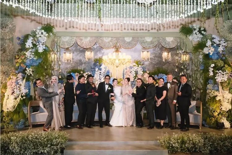 Andre Taulany dan Amanda Rigby Resmi Menikah, Sejumlah Artis Hadiri Resepsi