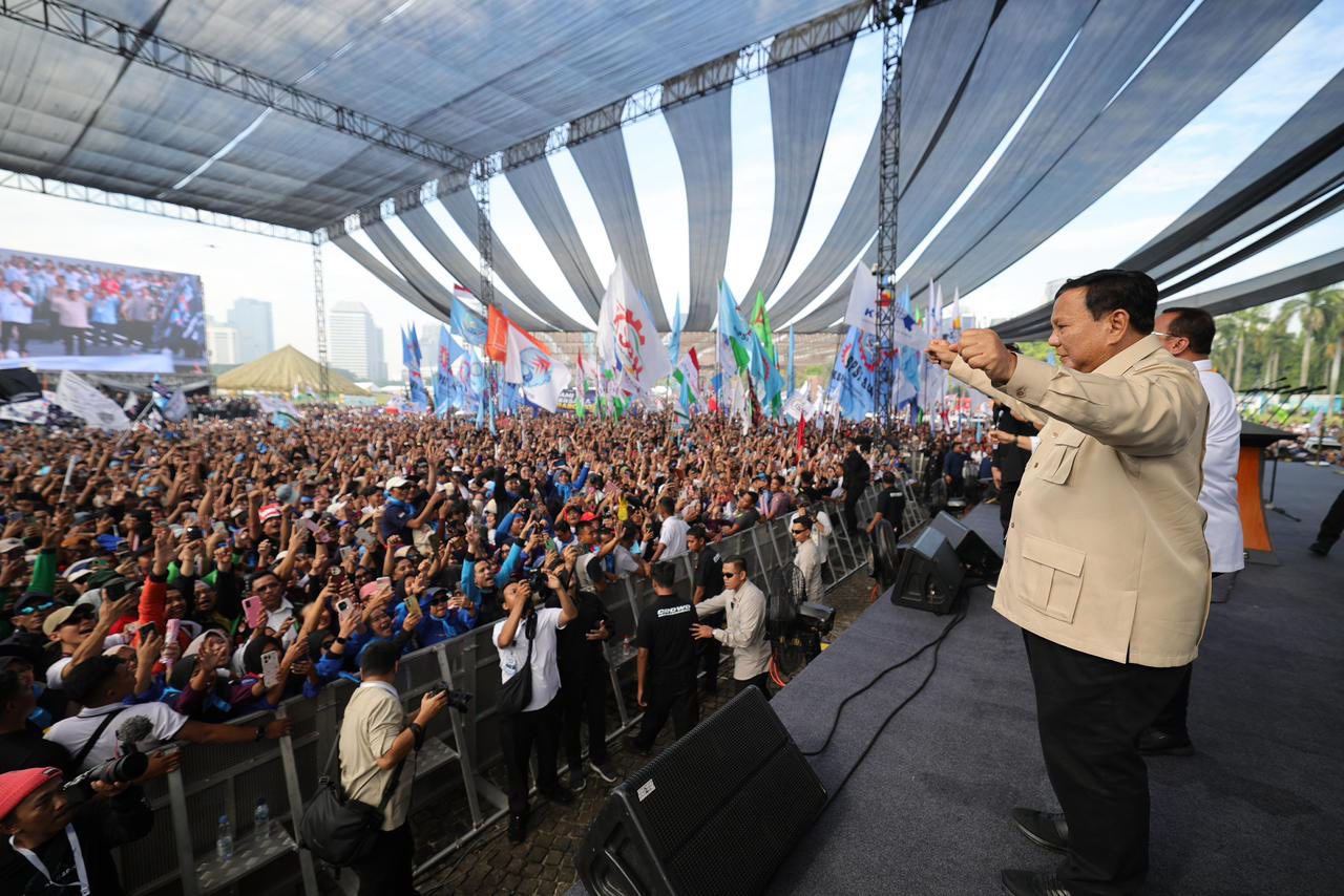 Prabowo Guyon di May Day 2026: “Saya Presidennya, Bukan Teddy!