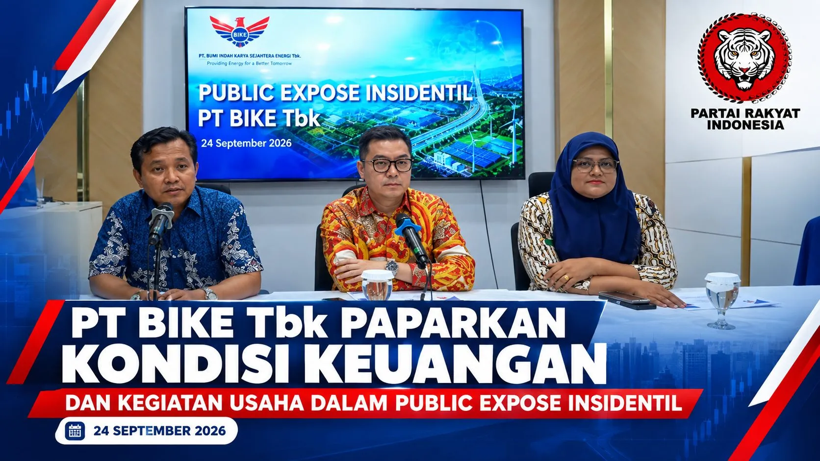 PT BIKE Tbk Paparkan Kondisi Keuangan dan Kegiatan Usaha dalam Public Expose Insidentil